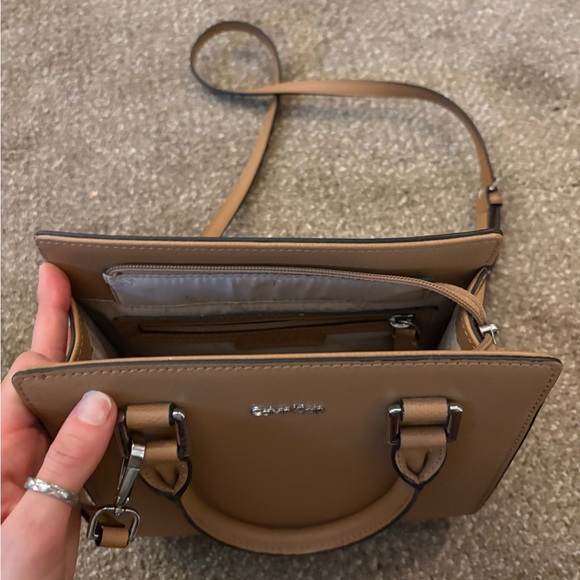 Calvin Klein Camel Mini Bag - Picture 3 of 7